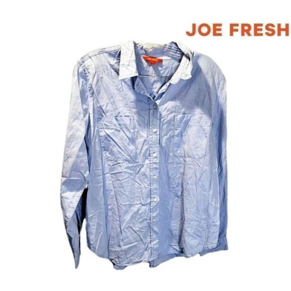 Joe Fresh Kids Long‎ Sleeve Button Down Shirts with Chest Pocket